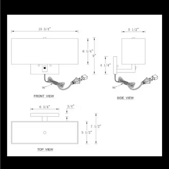 Cattleya Wall Sconce W/Linen Shade 2-Light Oil-Rubbed Bronze Up+Down Lighting - Picture 6 of 8